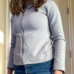 Light Grey Zip Up Jacket